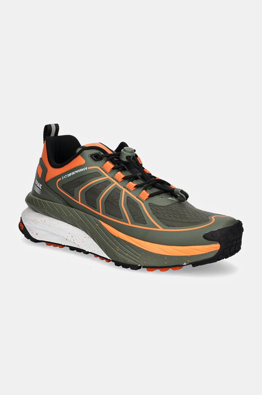 EA7 Emporio Armani sneakersy syntetyczny zielony XK408.X8X193.U249