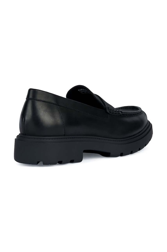 Boty Kožené mokasíny Geox U SPHERICA EC7 U36FRB.00043.C9999 černá