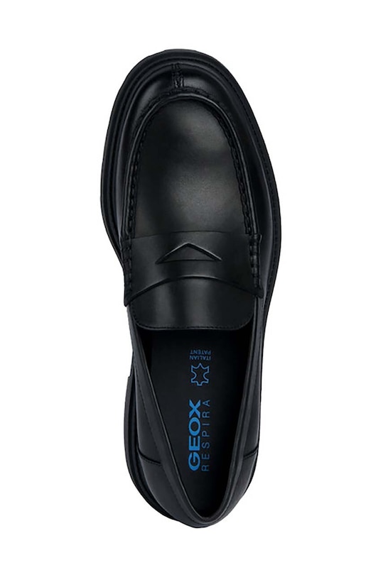 Kožené mokasíny Geox U SPHERICA EC7 U36FRB.00043.C9999 černá