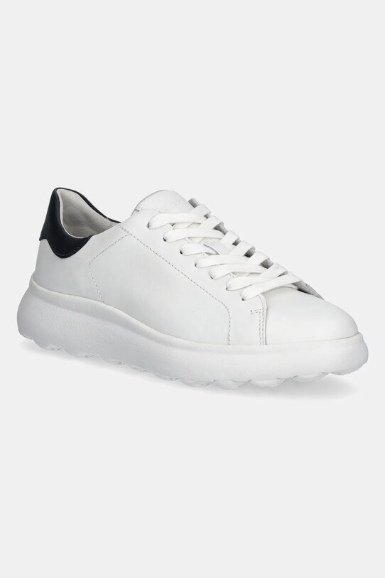 Geox sneakers din piele U SPHERICA EC4.1 mic de statură alb U45FUA.00043.C1000