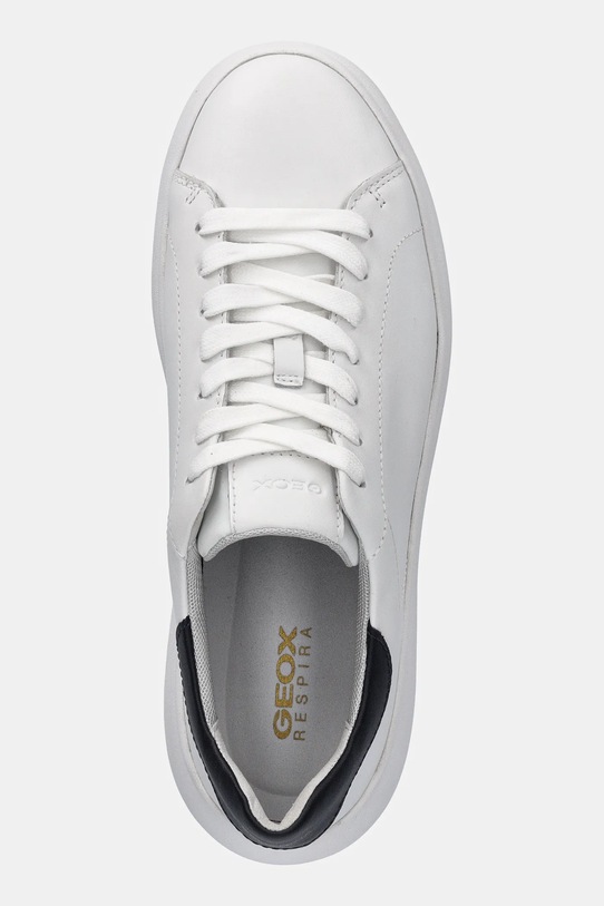 Kožené sneakers boty Geox U SPHERICA EC4.1 bílá U45FUA.00043.C1000