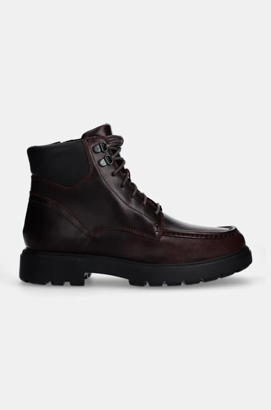 Geox ghete de piele U SPHERICA EC7 U46FRG.000FF.C7011 maro AW24