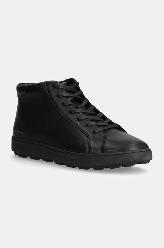 Geox sneakers din piele U SPHERICA ECUB-1 înalt negru U46GPA.00085.C9999