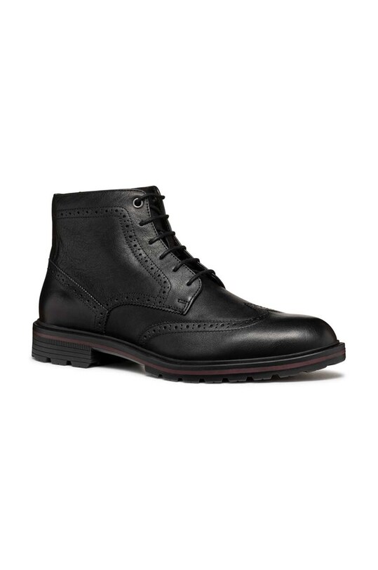 Kožená obuv Geox U WALK PLEASURE C U46HAB.00064.C9999 čierna AW24