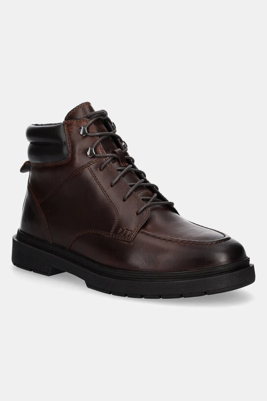 Geox buty skórzane U CALAITA skóra licowa brązowy U46HBG.000FF.C6003