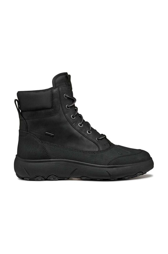 Členkové topánky Geox U NEBULA + GRIP B AB textilný čierna U46HFC.0FFBC.C9999