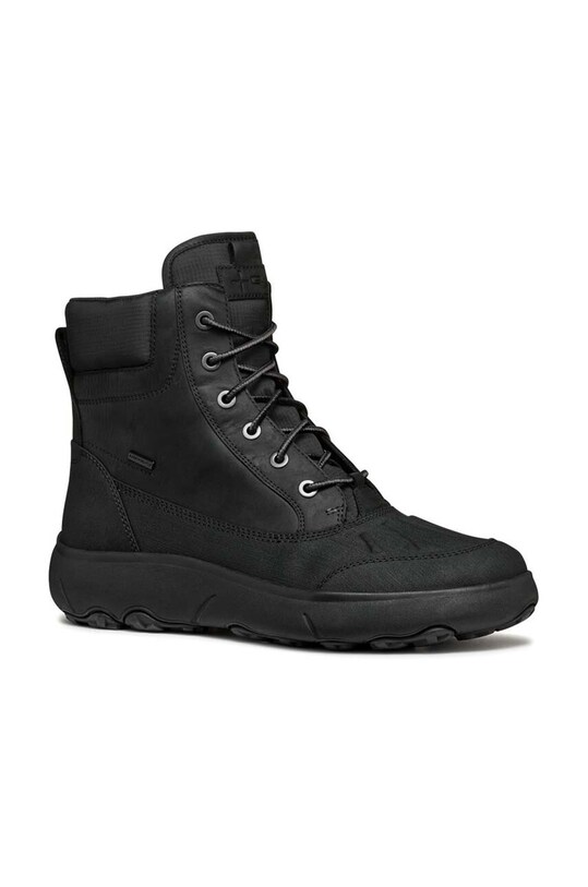 Členkové topánky Geox U NEBULA + GRIP B AB U46HFC.0FFBC.C9999 čierna AW24