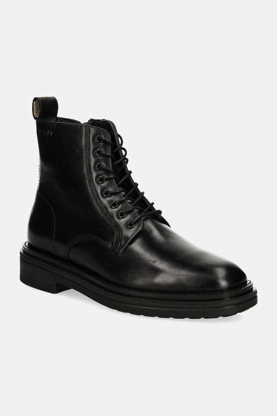 Gant buty skórzane Boggar skóra licowa czarny 29641738.G00