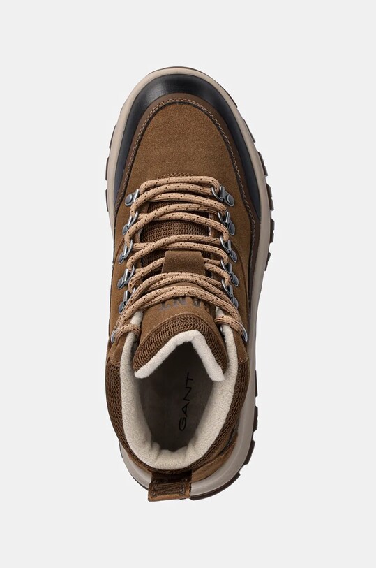 Μπότες πεζοπορίας από σουέτ Gant Hillark καφέ 29643744.G771