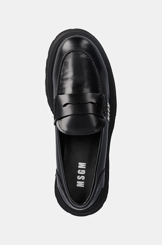 Шкіряні мокасини MSGM чорний 3740MS153.513.99