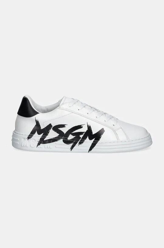 MSGM sneakers din piele 3740MS506.924.01 alb AW24