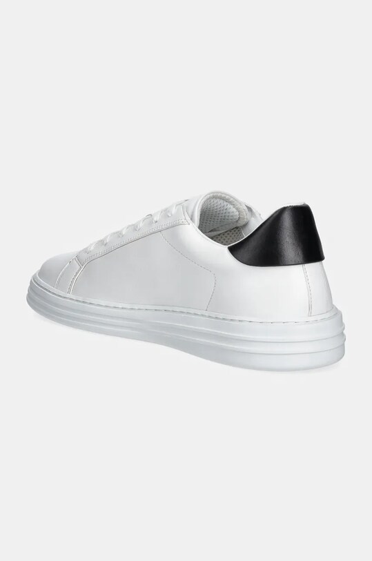 Încălțăminte MSGM sneakers din piele 3740MS506.924.01 alb