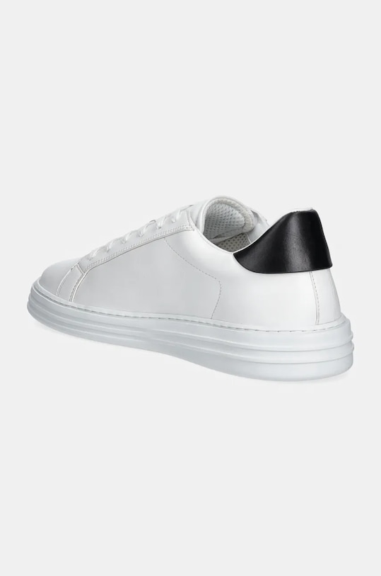 Încălțăminte MSGM sneakers din piele 3740MS506.924.01 alb