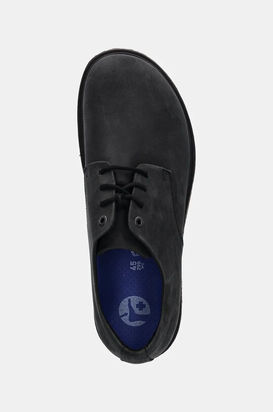 Nubuck μποτάκια Birkenstock Highwood Lace Low μαύρο 1028173