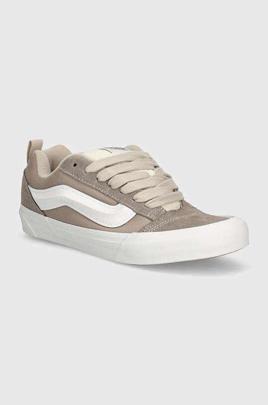 Tenisky Vans Knu Skool semišová koža sivá VN000CS0BGG1