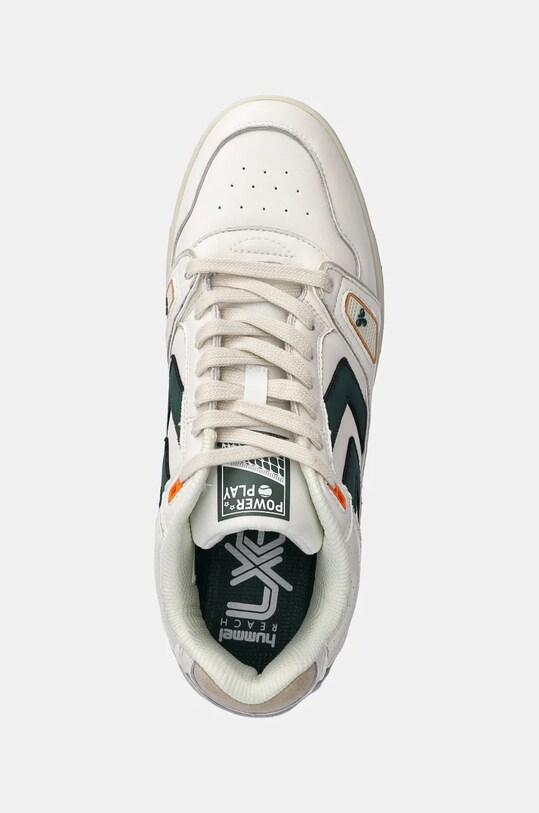 Hummel sneakers din piele Power Play Lx-e bej 226244