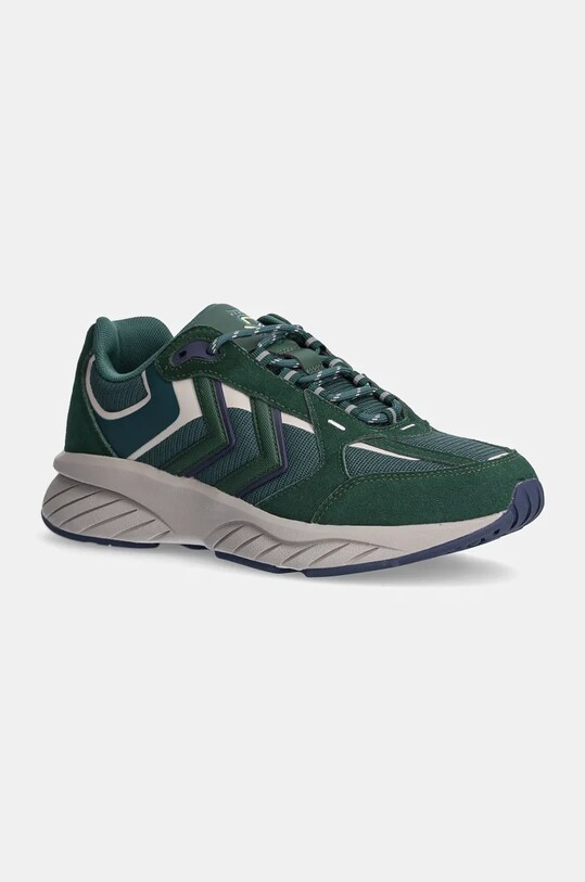Кроссовки Hummel Reach Lx 6000 Ms замш зелёный 226245.6614