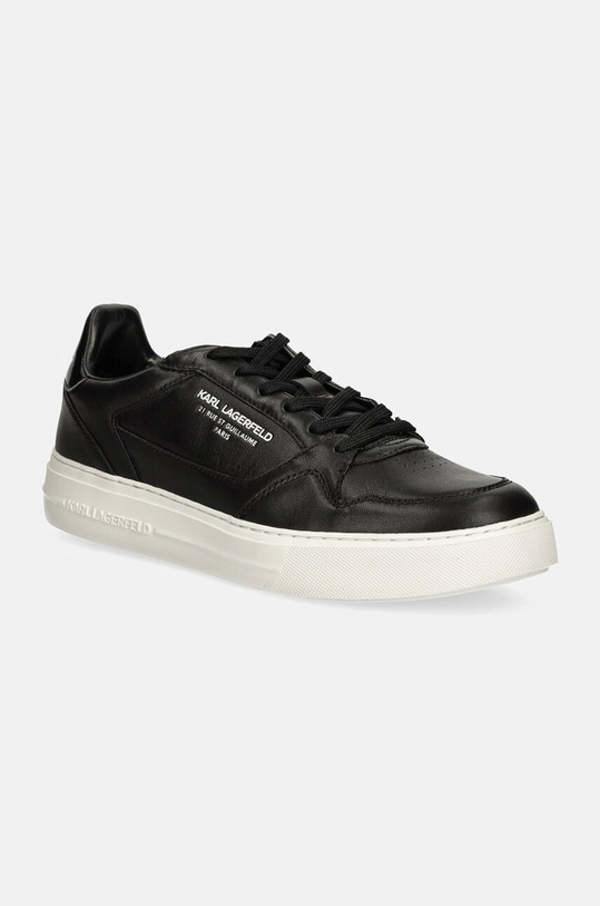 Шкіряні кросівки Karl Lagerfeld T/KAP Planet friendly чорний KL51422.000