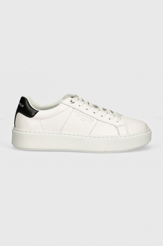 Kožené tenisky Karl Lagerfeld MAXI KUP KL52221.011 bílá AW24
