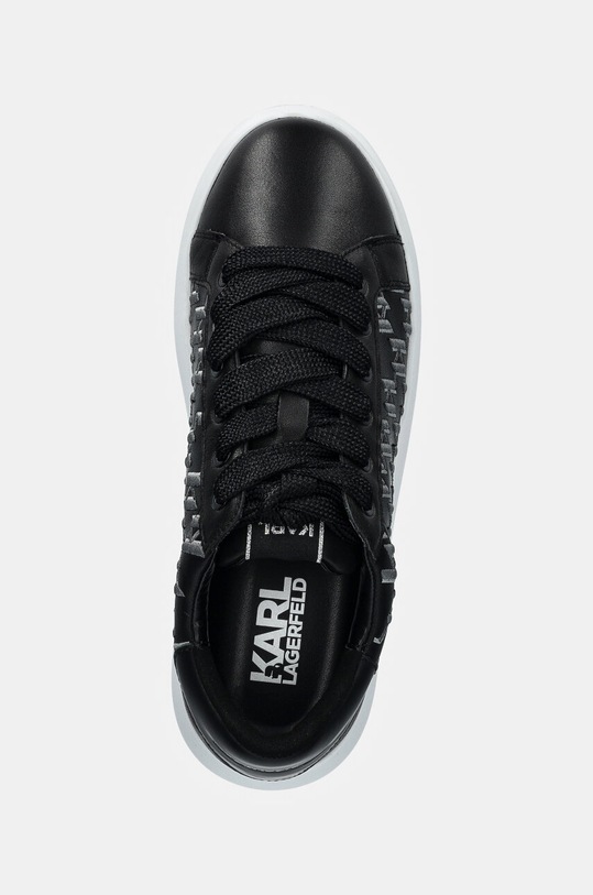 Karl Lagerfeld sneakers din piele KAPRI MENS negru KL52511A.000