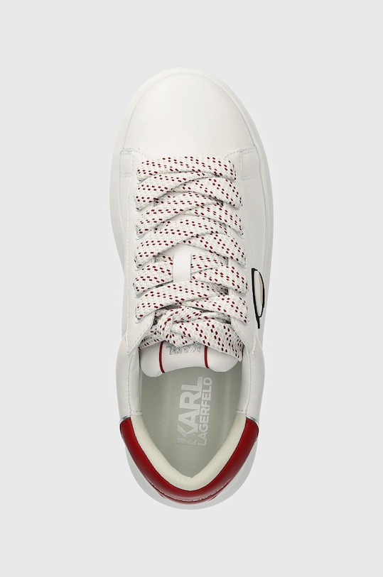 Δερμάτινα αθλητικά παπούτσια Karl Lagerfeld KAPRI MENS λευκό KL52528.01D