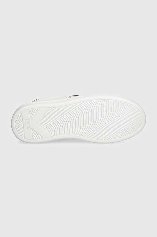 Δερμάτινα αθλητικά παπούτσια Karl Lagerfeld KAPRI MENS KL52528.01D λευκό