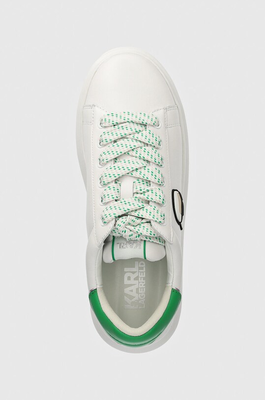 Karl Lagerfeld sneakersy skórzane KAPRI MENS biały KL52528.01F