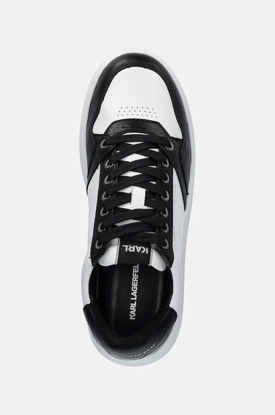 Δερμάτινα αθλητικά παπούτσια Karl Lagerfeld KAPRI MENS μαύρο KL52537R.001