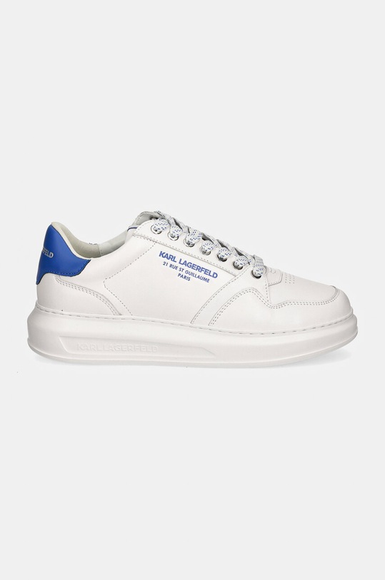 Karl Lagerfeld sneakers din piele KAPRI MENS KL52537R.01B alb AW24