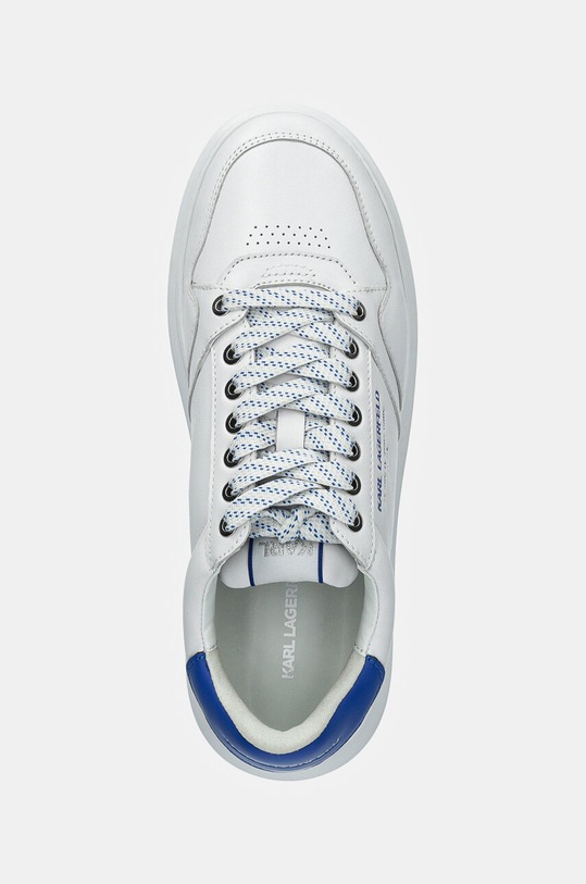 Karl Lagerfeld sneakersy skórzane KAPRI MENS biały KL52537R.01B