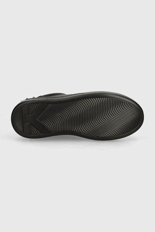 Karl Lagerfeld sneakersy skórzane KAPRI MENS KL52574A.00X czarny