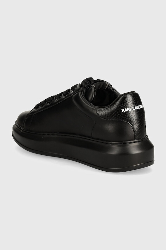 Încălțăminte Karl Lagerfeld sneakers din piele KAPRI MENS KL52584.00X negru
