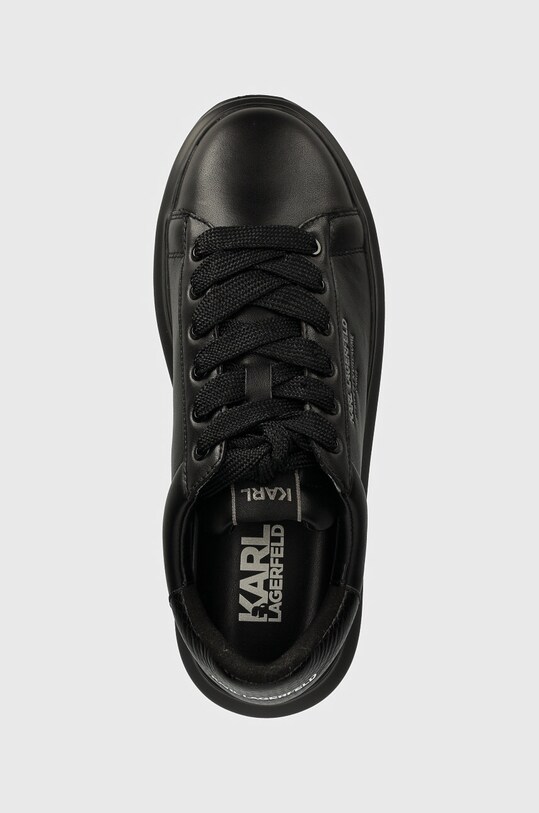 Δερμάτινα αθλητικά παπούτσια Karl Lagerfeld KAPRI MENS μαύρο KL52584.00X