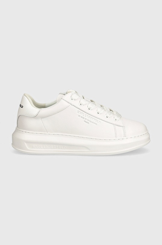 Δερμάτινα αθλητικά παπούτσια Karl Lagerfeld KAPRI MENS KL52584.011 λευκό AW24