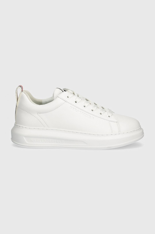 Δερμάτινα αθλητικά παπούτσια Karl Lagerfeld KAPRI MENS KL52514A.011 λευκό AW24