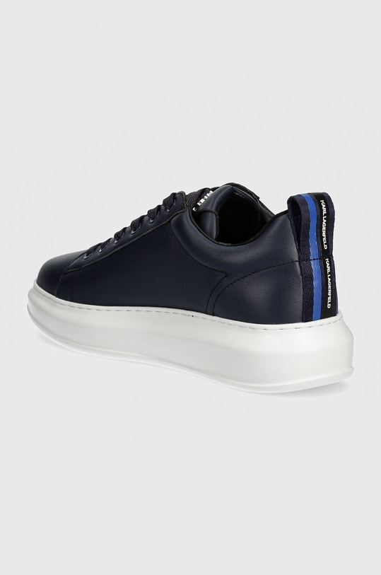 Взуття Шкіряні кросівки Karl Lagerfeld KAPRI MENS KL52514A.0AA темно-синій
