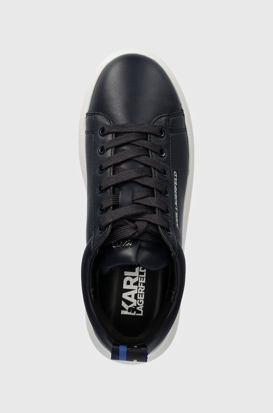 Шкіряні кросівки Karl Lagerfeld KAPRI MENS темно-синій KL52514A.0AA