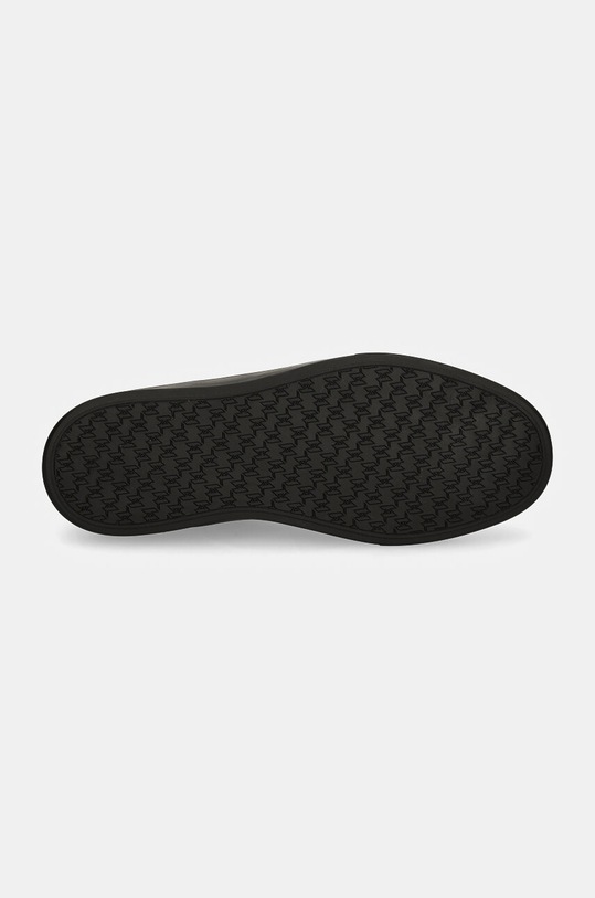 Kožené kotníkové boty Karl Lagerfeld FLINT KL53340A.000 černá