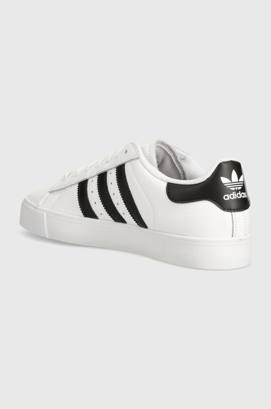 Încălțăminte adidas Originals sneakers din piele Campus Vulc JI1918 alb