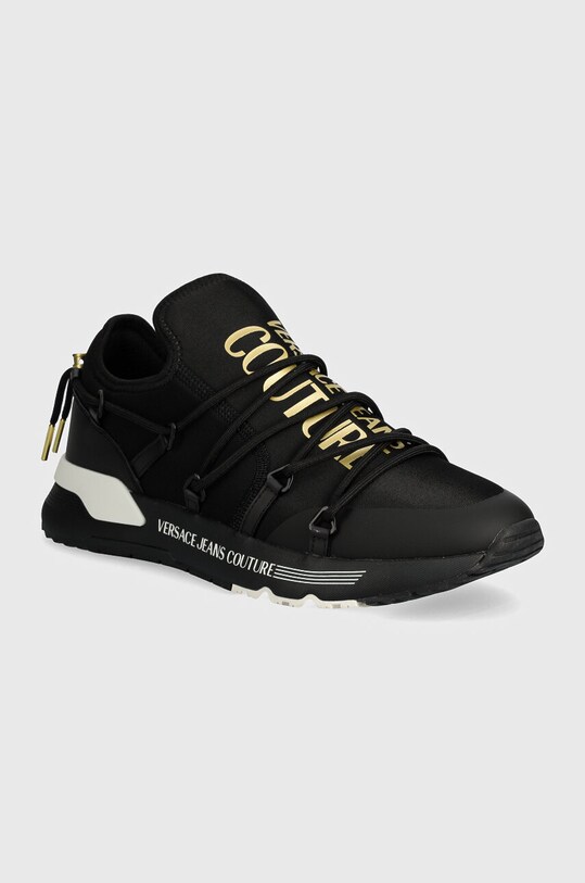 Versace Jeans Couture sneakers Dynamic textil negru 77YA3SA6.ZS915.G89