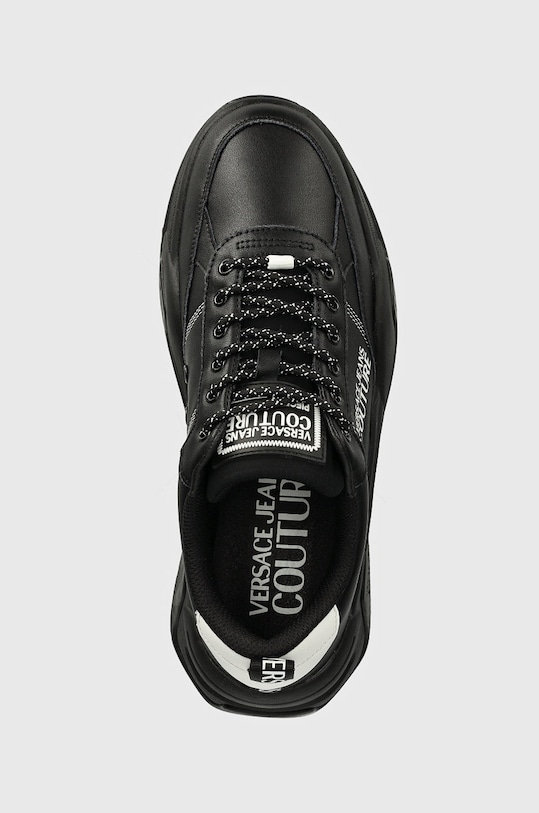 Kožené tenisky Versace Jeans Couture Stargaze černá 77YA3SF1.ZP326.899