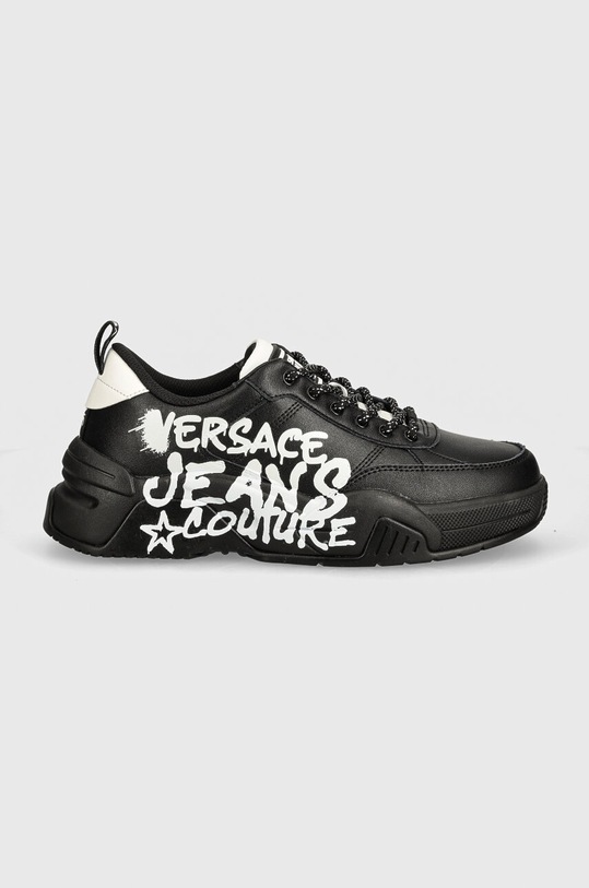 Kožené tenisky Versace Jeans Couture Stargaze 77YA3SF1.ZP328.899 černá AW24