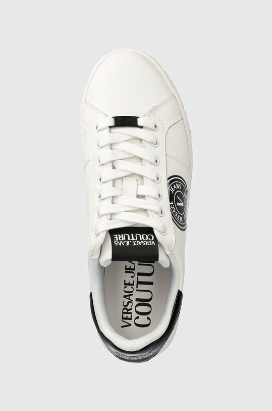 Versace Jeans Couture sneakers din piele Court 88 alb 77YA3SK1.ZP332.L02