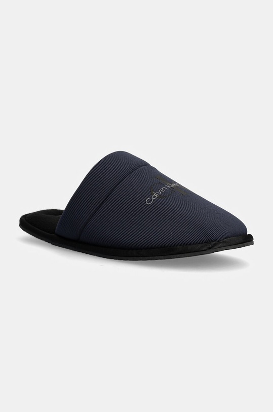 Calvin Klein Jeans kapcie HOTEL SLIPPER loungewear granatowy YM0YM01134