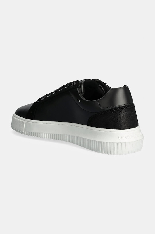 Обувки Кожени маратонки Calvin Klein Jeans CHUNKY CUPSOLE AUTHENTIC YM0YM01123 черен