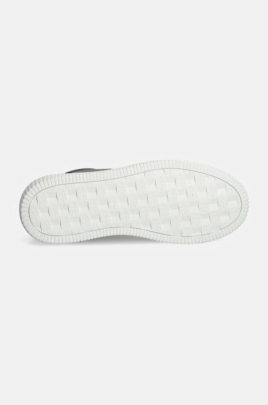 Кожени маратонки Calvin Klein Jeans CHUNKY CUPSOLE AUTHENTIC YM0YM01123 черен