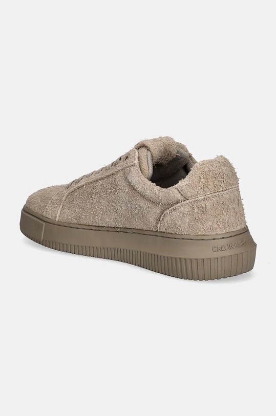Взуття Замшеві кросівки Calvin Klein Jeans CHUNKY CUPSOLE LOW SUEDE YM0YM01121 бежевий