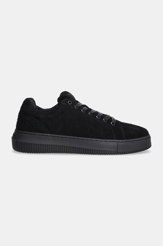 Semišové tenisky Calvin Klein Jeans CHUNKY CUPSOLE LOW SUEDE YM0YM01121 čierna NC24