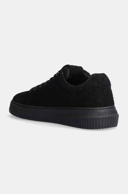 Obuv Semišové tenisky Calvin Klein Jeans CHUNKY CUPSOLE LOW SUEDE YM0YM01121 čierna