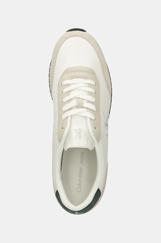 Tenisice Calvin Klein Jeans RETRO RUNNER ICONIC SNK bijela YM0YM01119